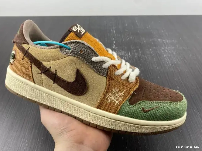 Boostmaster lin Retro 1 Low OG DZ7292-200 Jordan Voodoo Zion Williamson 0624